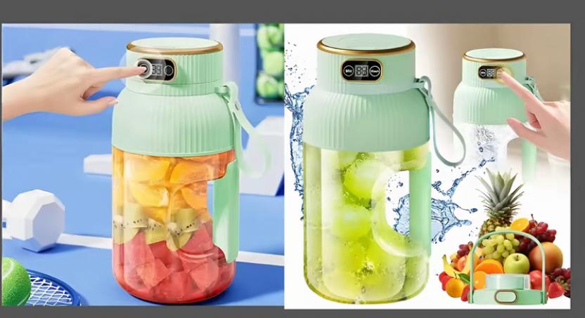Portable Mini Blender – USB Rechargeable Personal Smoothie Maker